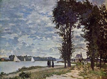 尅勞德 莫奈 The Banks of the Seine at Argenteuil